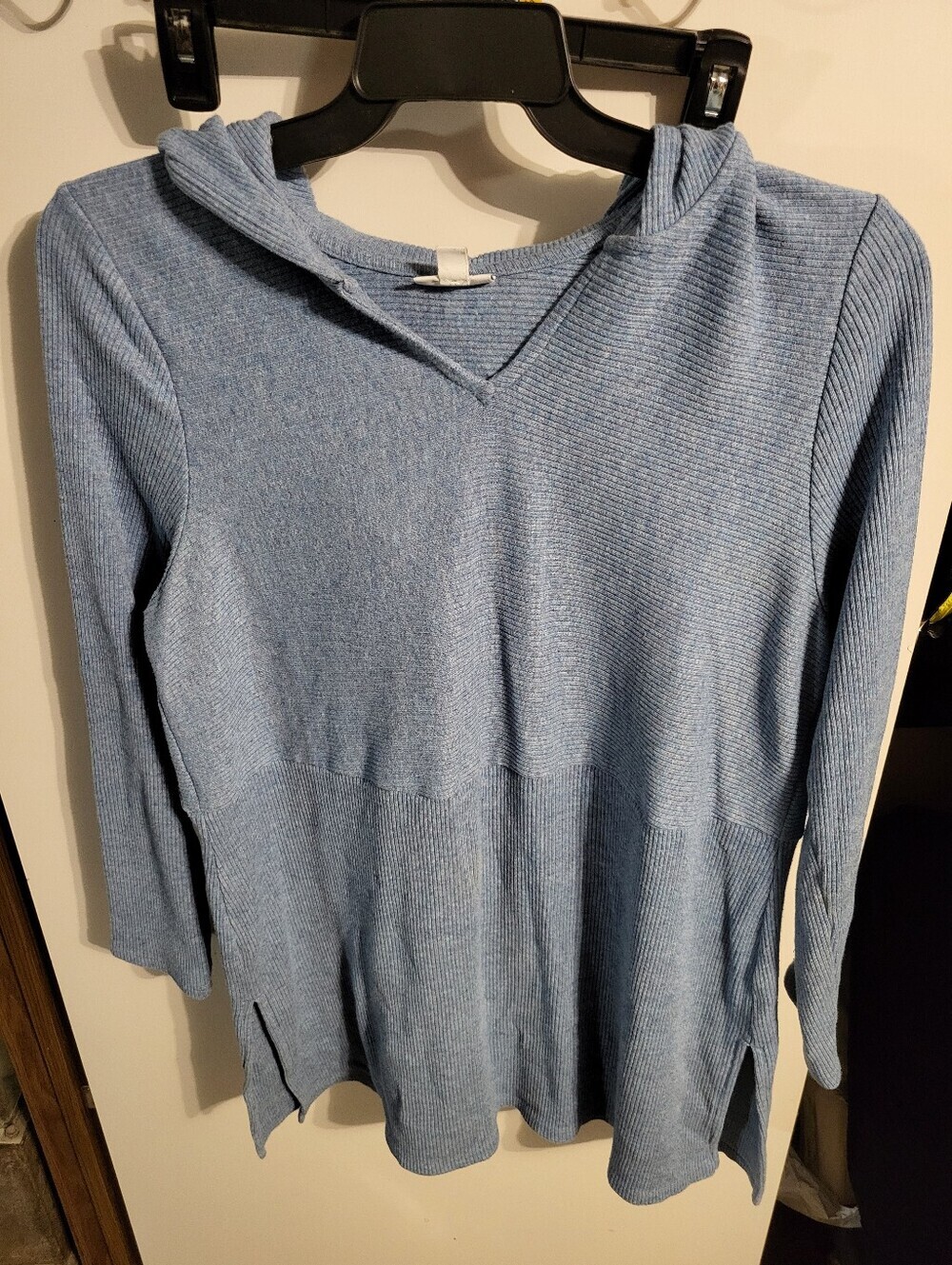 J JILL SWEATER HOODIE SZ L